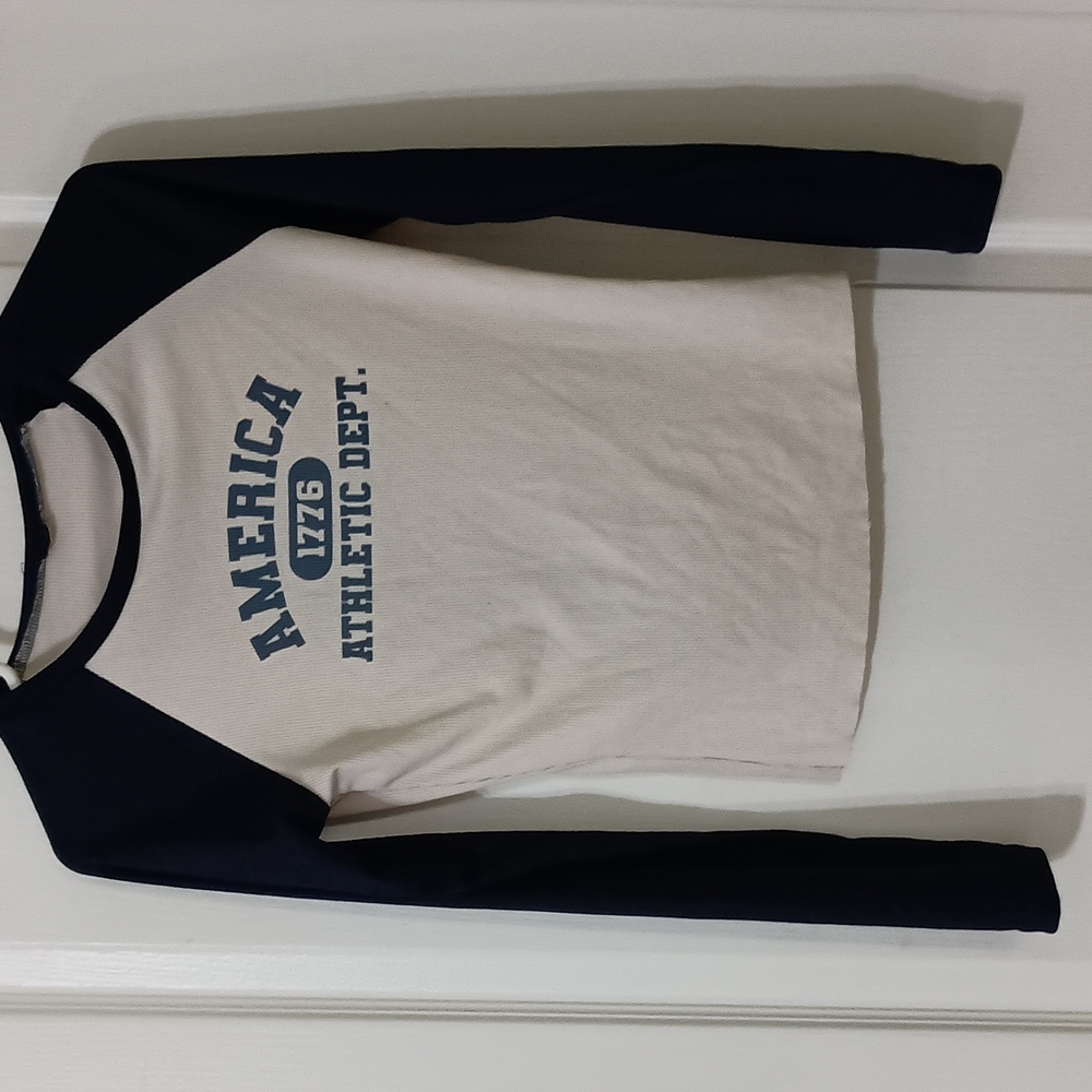 CROPPED TEE America atletic dept